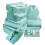 Organisateur de valise Turquoise Lot de 8 Ma boutique 165686285