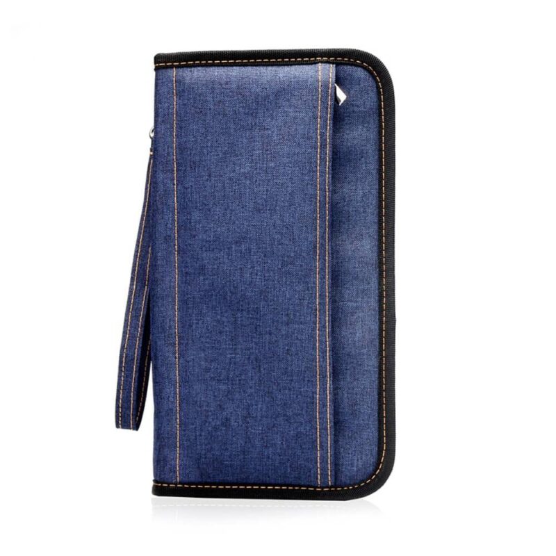 portefeuille de voyage brorganisateur bleu 573274